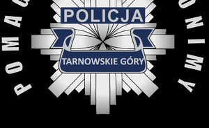 grafika z policyjną gwiazdą i napisem policja tarnowskie góry